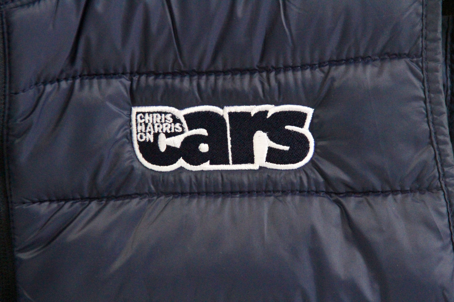Chris Harris on Cars Gilet