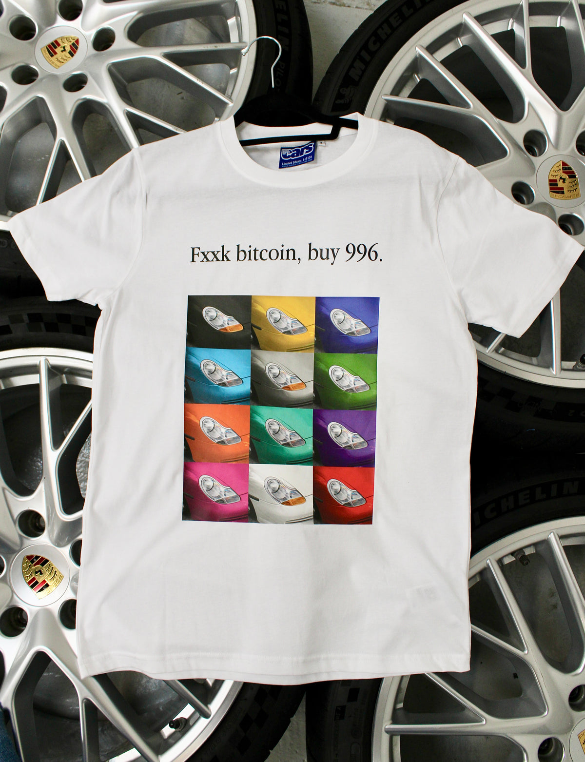 Fxxk Bitcoin, Buy 996 White T-Shirt