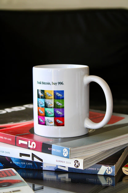Fxxk Bitcoin Buy 996 Mug